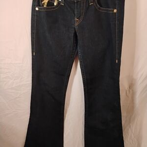True Religion wide Leg Brand Jeans